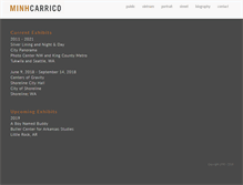 Tablet Screenshot of minhcarrico.com